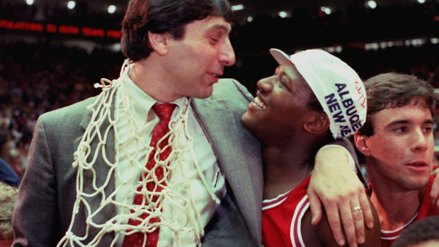 jimmy-v-and-dereck-whittenburg-celebrating